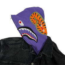 Load image into Gallery viewer, A Bathing Ape Shark Denim Trucker Jacket - Size XL
