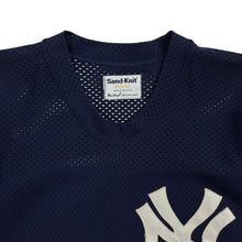 Load image into Gallery viewer, New York Yankees Sand Knit MacGregor MLB Mesh Jersey - Size XL
