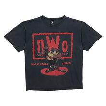 Load image into Gallery viewer, 1998 NWO Taz Red &amp; Black Attack WCW Wrestling Tee - Size XL
