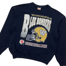 Load image into Gallery viewer, 1994 Winnipeg Blue Bombers CFL Crewneck Sweatshirt - Size M/L
