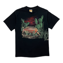 Load image into Gallery viewer, Armadillo Twilight Desert Scene Wrap Around Graphic Tee - Size XL
