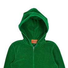 Load image into Gallery viewer, Women&#39;s Juicy Couture Terry Cloth Hooded Track Jacket - Size M
