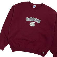 Load image into Gallery viewer, Russell McMaster Crewneck Sweatshirt - Size XL
