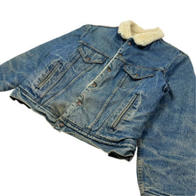 Load image into Gallery viewer, Levi's USA Made Shearling Denim Jacket - Size L/XL
