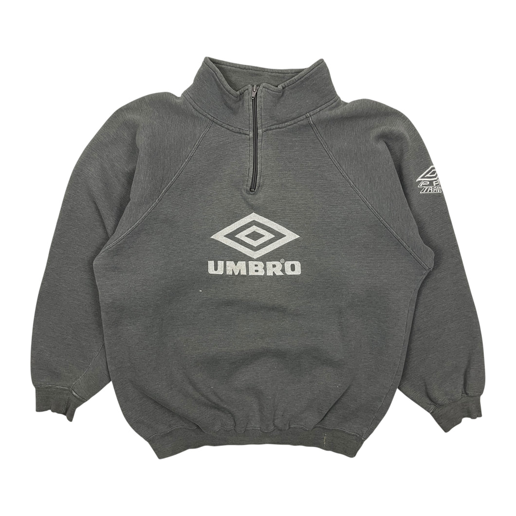 Umbro Quarter Zip Pullover Sweatshirt - Size XL
