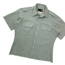 Load image into Gallery viewer, US Army Issued Officer&#39;s Raw Hem Shirt - Size M/L
