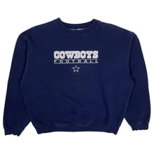 Load image into Gallery viewer, Dallas Cowboys Football Crewneck Sweatshirt - Size L

