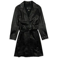 Load image into Gallery viewer, Women&#39;s Roots Passport Leather Trench Coat - Size M
