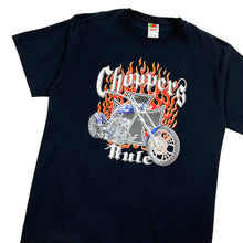 Load image into Gallery viewer, Choppers Rule Biker Tee - Size XL
