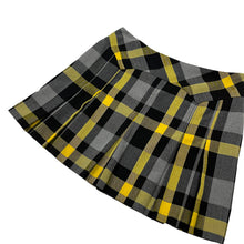 Load image into Gallery viewer, Women's Le Chateau Tartan Pleated Skirt - Size M/L
