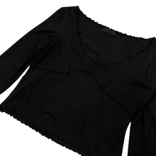 Load image into Gallery viewer, Women's Prada Scalloped Cropped Top - Size M
