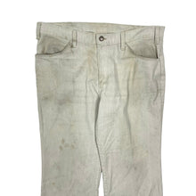 Load image into Gallery viewer, Levi’s Sta-Prest Big E Flared Trousers - 34”

