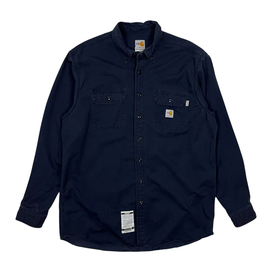 Carhartt Fire Resistant Button Down Work Shirt - Size XXL