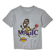Load image into Gallery viewer, Los Angeles Lakers Magic Johnson Caricature Tee - Size XS/S
