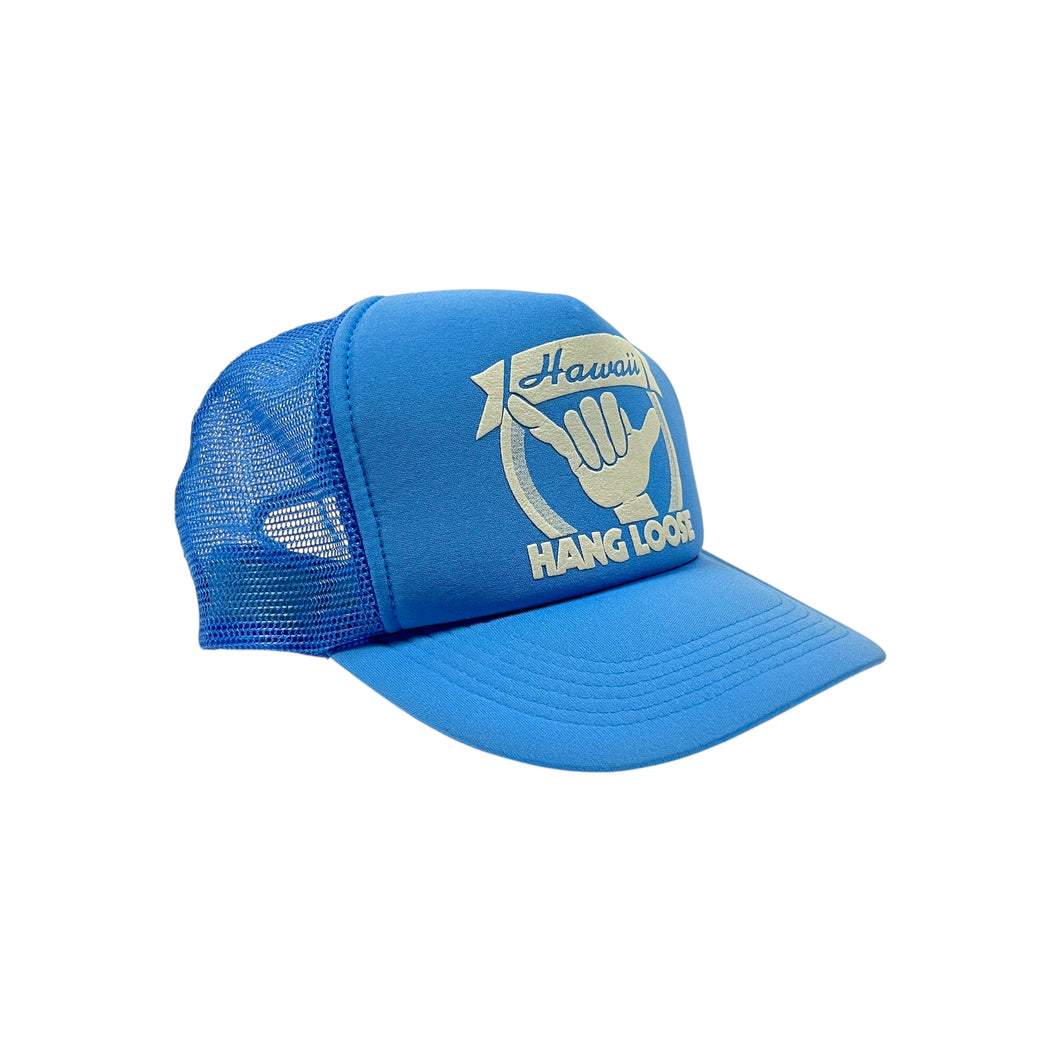 Hawaii Hang Loose Foam Trucker Hat - Adjustable