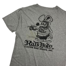 Load image into Gallery viewer, Distressed Rat Fink Rat&#39;s Do Have More Fun Tee - Size XL
