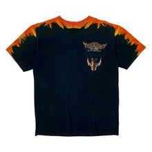 Load image into Gallery viewer, Distressed Iron Horse Saloon Tie-Dye Biker Pocket Tee - Size XL
