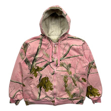 Load image into Gallery viewer, Women&#39;s Realtree Camo Fleece Lined Zip Up Hoodie - Size M
