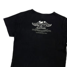 Load image into Gallery viewer, 2004 Women&#39;s Harley-Davidson Rhinestone Flower Tee - SIze M/L
