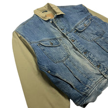 Load image into Gallery viewer, Two Tone Gap Denim Jacket - Size L
