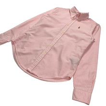 Load image into Gallery viewer, Women&#39;s Ralph Lauren Pinstripe Oxford Button Down - Size S/M
