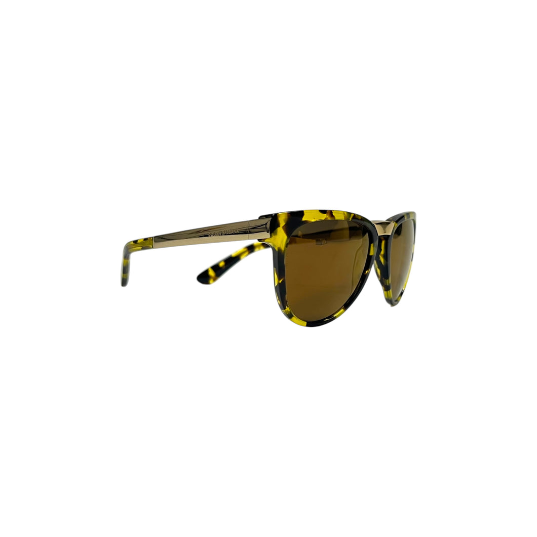 Dolce & Gabbana Reflective Lens Tortoise Shell Sunglasses - O/S