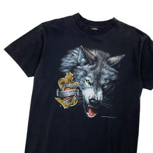 Load image into Gallery viewer, 1992 Harley-Davidson 3D Emblem Wolf Tee - Size L
