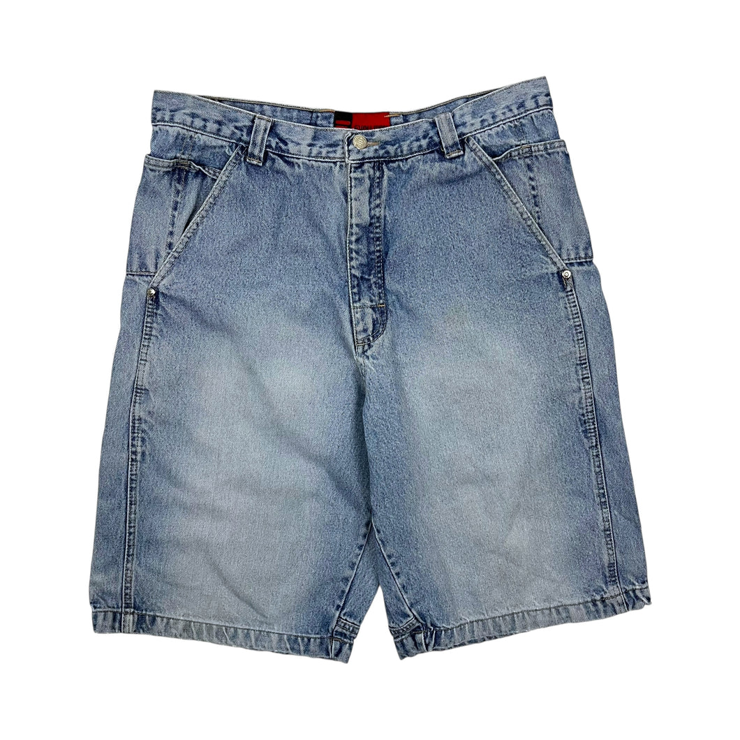 Evolution Baggy Denim Carpenter Shorts - Size 34