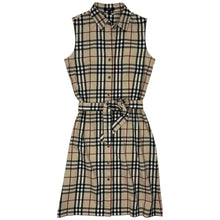 Load image into Gallery viewer, Women's Burberry London Nova Check Dress - Size S
