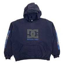 Load image into Gallery viewer, Distressed DC Shoe Co. USA Hoodie - Size XL/XXL
