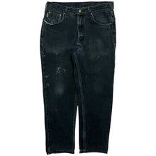 Load image into Gallery viewer, Distressed Carhartt Denim Jeans - Size 34&quot;
