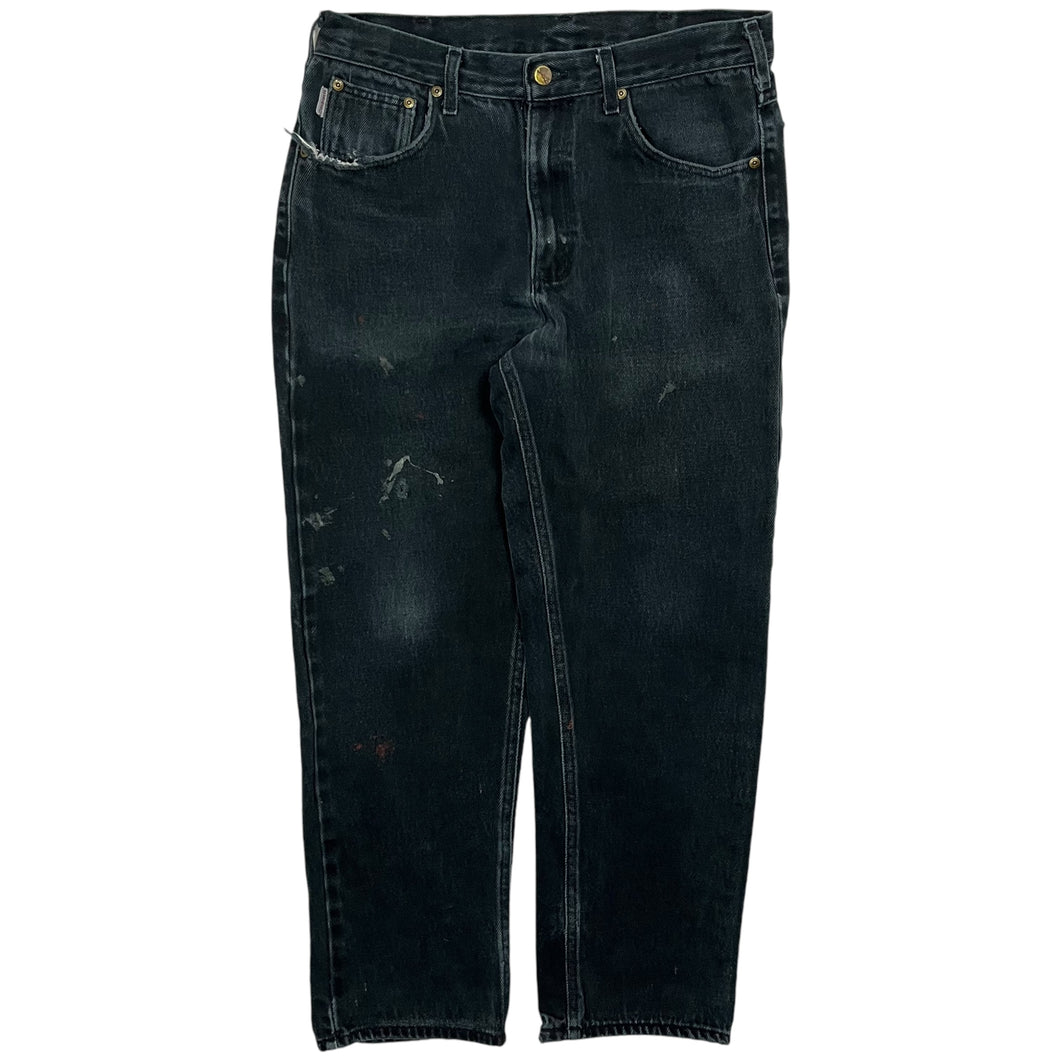 Distressed Carhartt Denim Jeans - Size 34