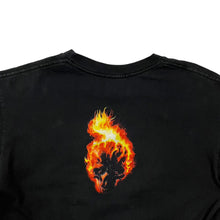 Load image into Gallery viewer, Burning Skull Glitter Tee - Size M
