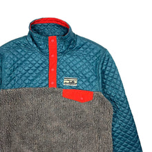 Load image into Gallery viewer, Patagonia Diamond Quilted Deep Pile Snap-T Pullover - Size S
