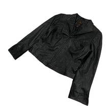 Load image into Gallery viewer, Women&#39;s Danier Leather Bomber Jacket - Size M/L
