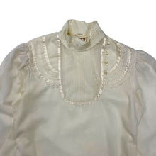 Load image into Gallery viewer, Women&#39;s Jessica&#39;s Gunnies By Gunne Sax Lace Peasant Top - Size M

