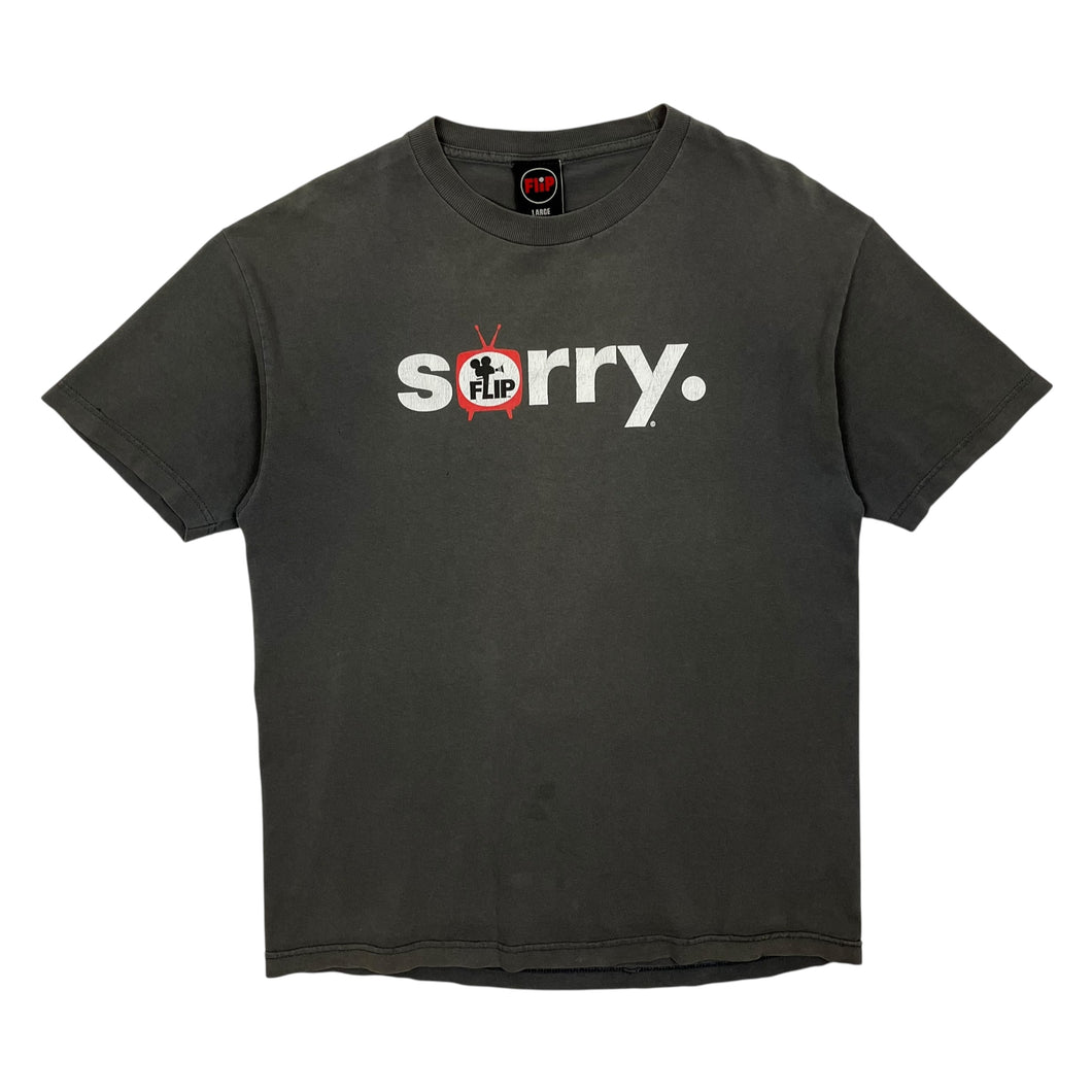 Flip Skateboards Sorry Video Promo Tee - Size L