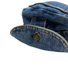 Load image into Gallery viewer, The Road Rag By Robo Cap Denim Biker Hat - Size S
