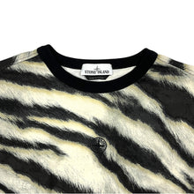 Load image into Gallery viewer, Stone Island Zebra Print Tee - Size XL
