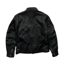 Load image into Gallery viewer, Schott NYC USA Made Cafe Racer Leather Jacket - Size L/XL
