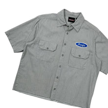 Load image into Gallery viewer, Snafu Mechanic Raw Hem Work Shirt - Size M/L
