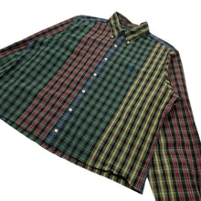 Load image into Gallery viewer, Ralph Lauren Multi Plaid Raw Hem Button Down - Size M/L
