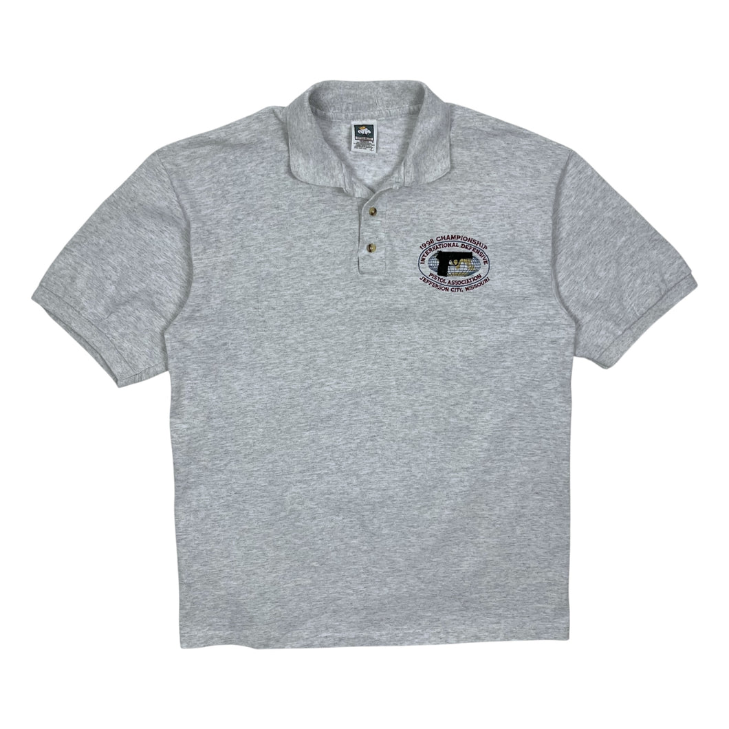 1998 International Pistol Championship Knit Polo - Size L