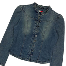 Load image into Gallery viewer, Women&#39;s Tommy Jeans Button Up Denim Blouse - Size L
