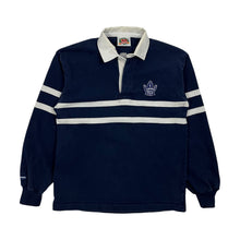 Load image into Gallery viewer, Toronto Maple Leafs Striped Rugby Shirt - Size L
