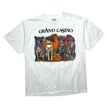 Load image into Gallery viewer, Grand Casino Halloween Cat Tee - Size XL
