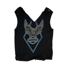 Load image into Gallery viewer, Women&#39;s Harley-Davidson Rhinestone Eagle Free Flow Tank - Size XXL
