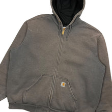 Load image into Gallery viewer, Sunbaked Carhartt Heavyweight Lined Hooded Jacket - Size XXL
