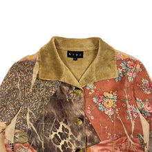 Load image into Gallery viewer, Women&#39;s All Over Print Faux Suede Chore Jacket - Size M
