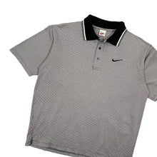 Load image into Gallery viewer, Nike Embroidered Swoosh USA Made Knit Polo - Size L

